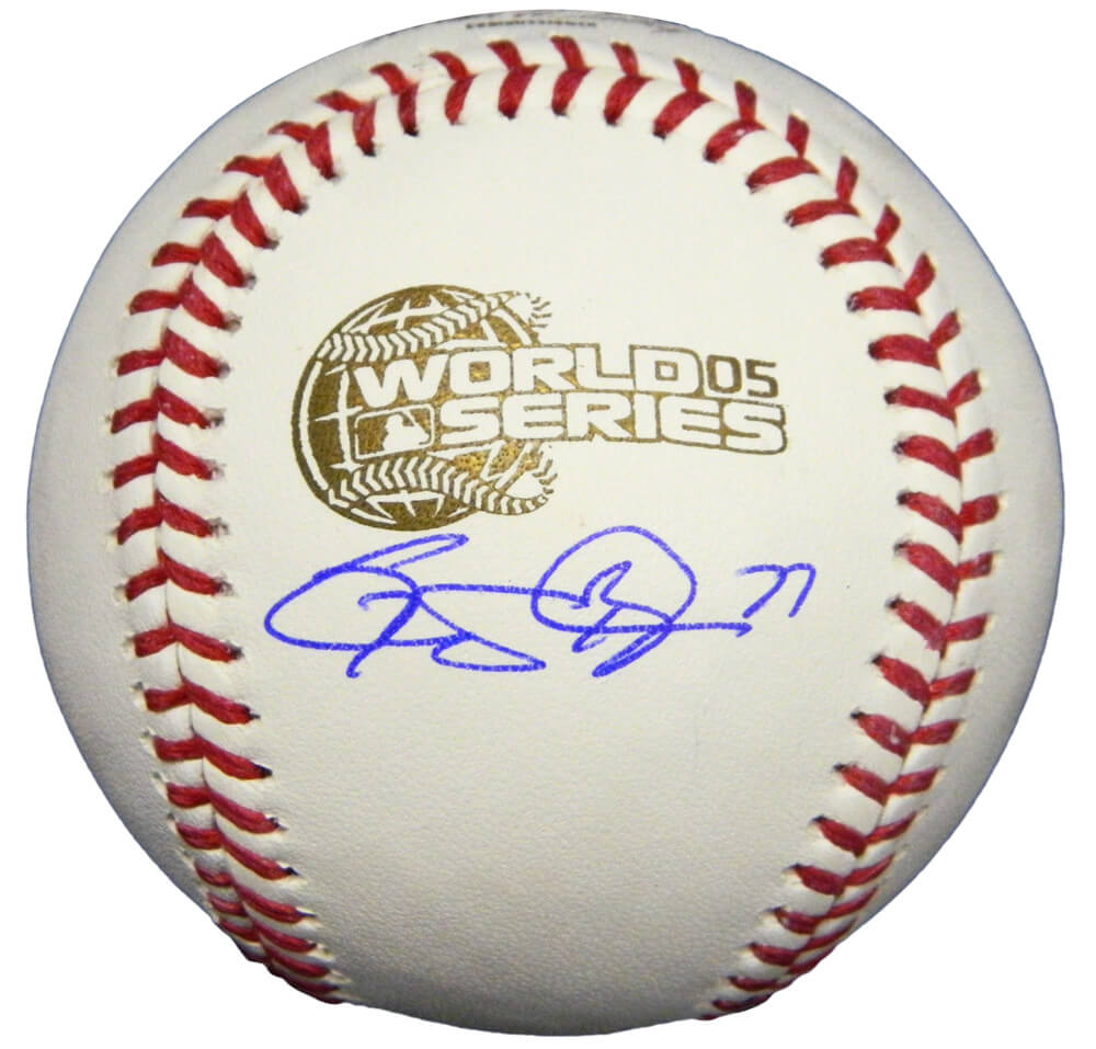 Geoff Blum Signed Rawlings 2005 World Series Baseball - BLUBSB104 - Geoff Blum Signed Rawlings 2005 World Series Baseball product image