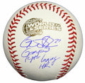 Geoff Blum Signed Rawlings 2005 World Series Baseball w/Game 3, 14th Inning HR - BLUBSB105 - Geoff Blum Signed Rawlings 2005 World Series Baseball w/Game 3, 14th Inning HR product image