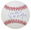 Vida Blue Signed Rawlings Official MLB Baseball w/71 AL MVP, CY - BLUBSB112 - Vida Blue Signed Rawlings Official MLB Baseball w/71 AL MVP, CY product image
