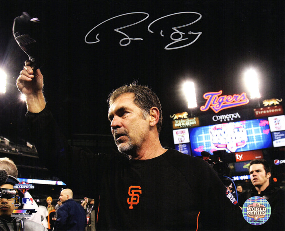 Bruce Bochy Signed San Francisco Giants 2012 World Series 8x10 Photo - BOC08P100 - Bruce Bochy Signed San Francisco Giants 2012 World Series 8x10 Photo product image