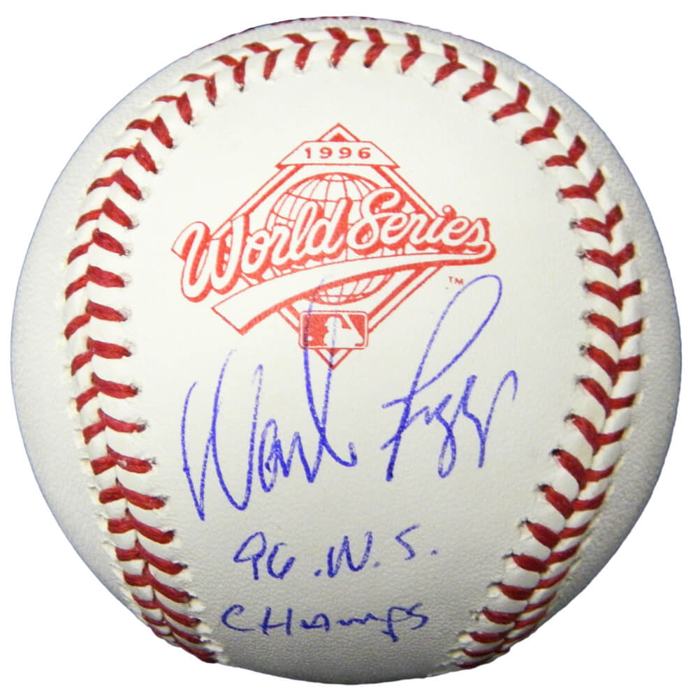 Wade Boggs Signed Rawlings 1996 World Series (New York Yankees) Baseball w/96 WS Champs - BOGBSB103 - Wade Boggs Signed Rawlings 1996 World Series (New York Yankees) Baseball w/96 WS Champs product image