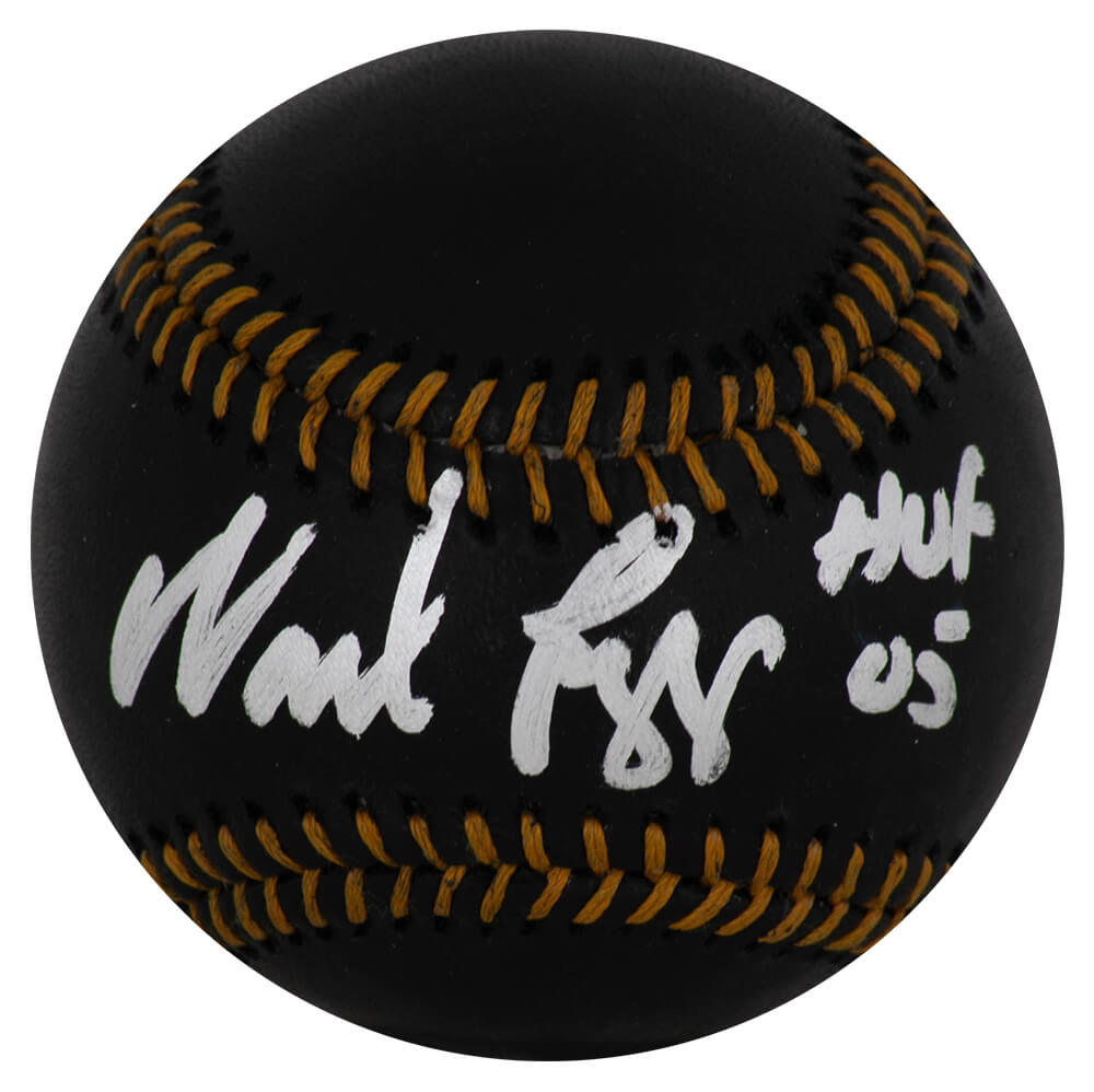 Wade Boggs Signed Rawlings Black MLB Baseball w/HOF'05 - BOGBSB106 - Wade Boggs Signed Rawlings Black MLB Baseball w/HOF'05 product image