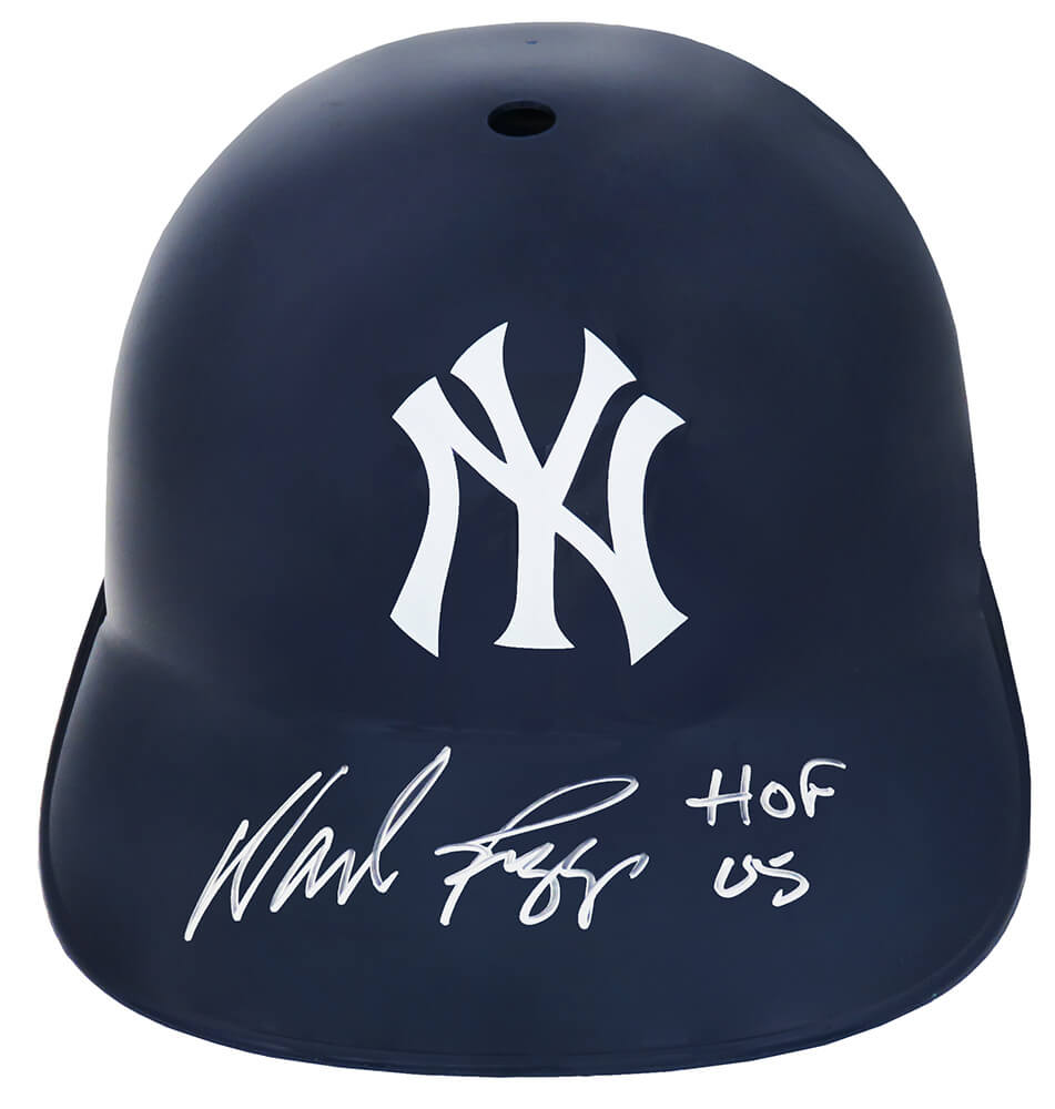 Wade Boggs Signed New York Yankees Replica Souvenir Batting Helmet w/HOF'05 - BOGBTH103 - Wade Boggs Signed New York Yankees Replica Souvenir Batting Helmet w/HOF'05 product image