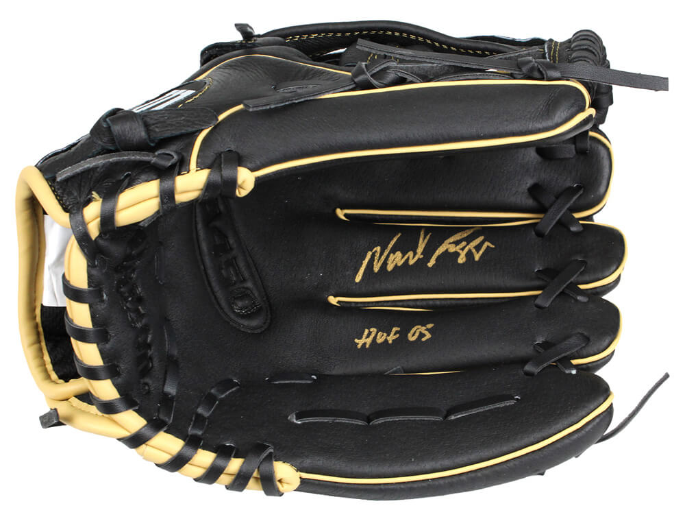 Wade Boggs Signed Wilson Black Baseball Fielders Glove w/HOF'05 - BOGGLV100 - Wade Boggs Signed Wilson Black Baseball Fielders Glove w/HOF'05 product image