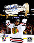 Brandon Bollig Signed Chicago Blackhawks 2013 Stanley Cup Trophy 8x10 Photo - BOL08P423 - Brandon Bollig Signed Chicago Blackhawks 2013 Stanley Cup Trophy 8x10 Photo product image