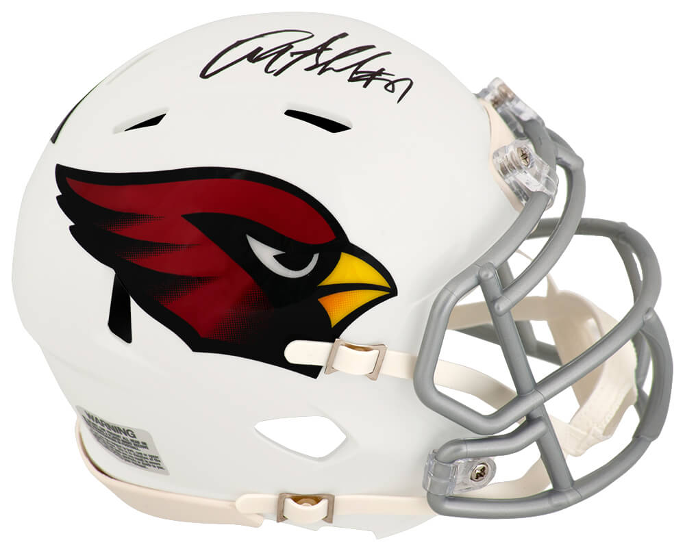 Anquan Boldin Signed Arizona Cardinals Riddell Speed Mini Helmet - BOLMIN305 - Anquan Boldin Signed Arizona Cardinals Riddell Speed Mini Helmet product image