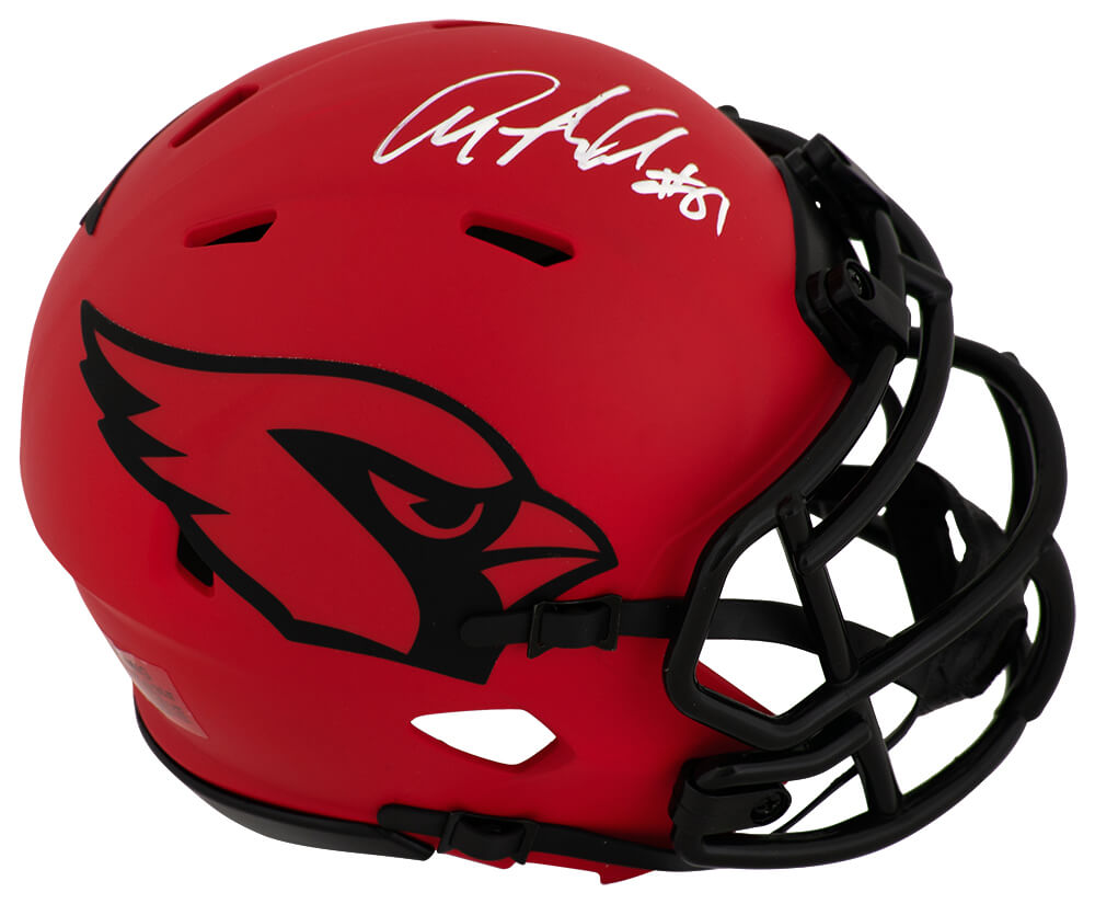 Anquan Boldin Signed Arizona Cardinals RAVE Riddell Speed Mini Helmet - BOLMIN306 - Anquan Boldin Signed Arizona Cardinals RAVE Riddell Speed Mini Helmet product image