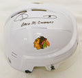 Dave Bolland Signed Blackhawks White Hockey Mini Helmet w/2010 SC Champs - BOLMIN400 - Dave Bolland Signed Blackhawks White Hockey Mini Helmet w/2010 SC Champs product image