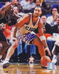 Carlos Boozer Signed Cleveland Cavaliers White Jersey Dribbling 8x10 Photo - BOO08P200 - Carlos Boozer Signed Cleveland Cavaliers White Jersey Dribbling 8x10 Photo product image