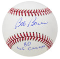 Bob Boone Signed Rawlings Official MLB Baseball w/80 WS Champs (JSA) - BOOBSB100 - Bob Boone Signed Rawlings Official MLB Baseball w/80 WS Champs (JSA) product image