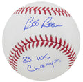 Bob Boone Signed Rawlings Official MLB Baseball w/80 WS Champs - BOOBSB102 - Bob Boone Signed Rawlings Official MLB Baseball w/80 WS Champs product image