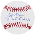 Bob Boone Signed Rawlings MLB Baseball w/80 WS Champs - BOOBSB104 - Bob Boone Signed Rawlings MLB Baseball w/80 WS Champs product image