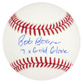 Bob Boone Signed Rawlings Official MLB Baseball w/7x Gold Glove - BOOBSB105 - Bob Boone Signed Rawlings Official MLB Baseball w/7x Gold Glove product image
