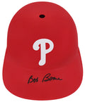 Bob Boone Signed Philadelphia Phillies Replica Souvenir Batting Helmet - BOOBTH100 - Bob Boone Signed Philadelphia Phillies Replica Souvenir Batting Helmet product image
