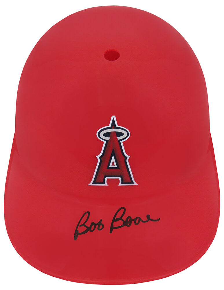 Bob Boone Signed Los Angeles Angels Replica Souvenir Batting Helmet - BOOBTH101 - Bob Boone Signed Los Angeles Angels Replica Souvenir Batting Helmet product image