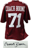 Coach Herman Boone Signed Maroon Throwback Custom Football Jersey - BOOJRY300 - Coach Herman Boone Signed Maroon Throwback Custom Football Jersey product image