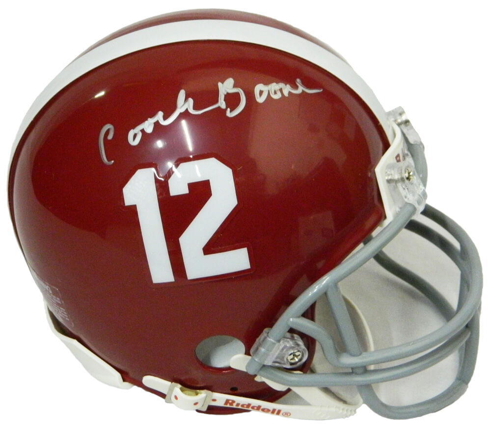 Coach Herman Boone Signed T.C. Williams Riddell Football Mini Helmet - BOOMIN300 - Coach Herman Boone Signed T.C. Williams Riddell Football Mini Helmet product image