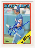 Pat Borders Signed Toronto Blue Jays 1988 Topps Traded Baseball Rookie Card #17T - BORCAR101 - Pat Borders Signed Toronto Blue Jays 1988 Topps Traded Baseball Rookie Card #17T product image