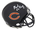 Mark Bortz Signed Chicago Bears Riddell Mini Helmet - BORMIN305 - Mark Bortz Signed Chicago Bears Riddell Mini Helmet product image