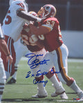 Jeff Bostic Signed Washington Football Team Blocking 8x10 Photo w/3x Super Bowl Champ - BOS08P301 - Jeff Bostic Signed Washington Football Team Blocking 8x10 Photo w/3x Super Bowl Champ product image