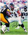 Tony Boselli Signed Jacksonville Jaguars Action 16x20 Photo w/HOF'22 - BOS16P301 - Tony Boselli Signed Jacksonville Jaguars Action 16x20 Photo w/HOF'22 product image