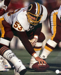 Jeff Bostic Signed Washington Football Team Snapping Football 16x20 Photo - BOS16P311 - Jeff Bostic Signed Washington Football Team Snapping Football 16x20 Photo product image