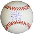 Chris Bosio Signed Rawlings Official MLB Baseball w/No Hitter 4-22-93 - BOSBSB102 - Chris Bosio Signed Rawlings Official MLB Baseball w/No Hitter 4-22-93 product image