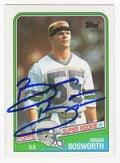 Brian Bosworth Signed Seattle Seahawks 1988 Topps Football Rookie Card #144 - BOSCAR301 - Brian Bosworth Signed Seattle Seahawks 1988 Topps Football Rookie Card #144 product image