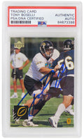 Tony Boselli Signed Jacksonville Jaguars 1995 Upper Deck Football Rookie Card #2 - (PSA/DNA Encapsulated) - BOSCAR313 - Tony Boselli Signed Jacksonville Jaguars 1995 Upper Deck Football Rookie Card #2 - (PSA/DNA Encapsulated) product image