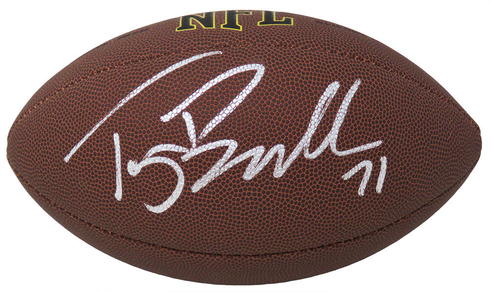 Tony Boselli Signed Wilson Super Grip Full Size NFL Football - BOSFTB310 - Tony Boselli Signed Wilson Super Grip Full Size NFL Football product image