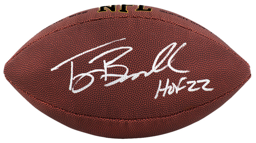 Tony Boselli Signed Wilson Super Grip Full Size NFL Football w/HOF'22 - BOSFTB316 - Tony Boselli Signed Wilson Super Grip Full Size NFL Football w/HOF'22 product image