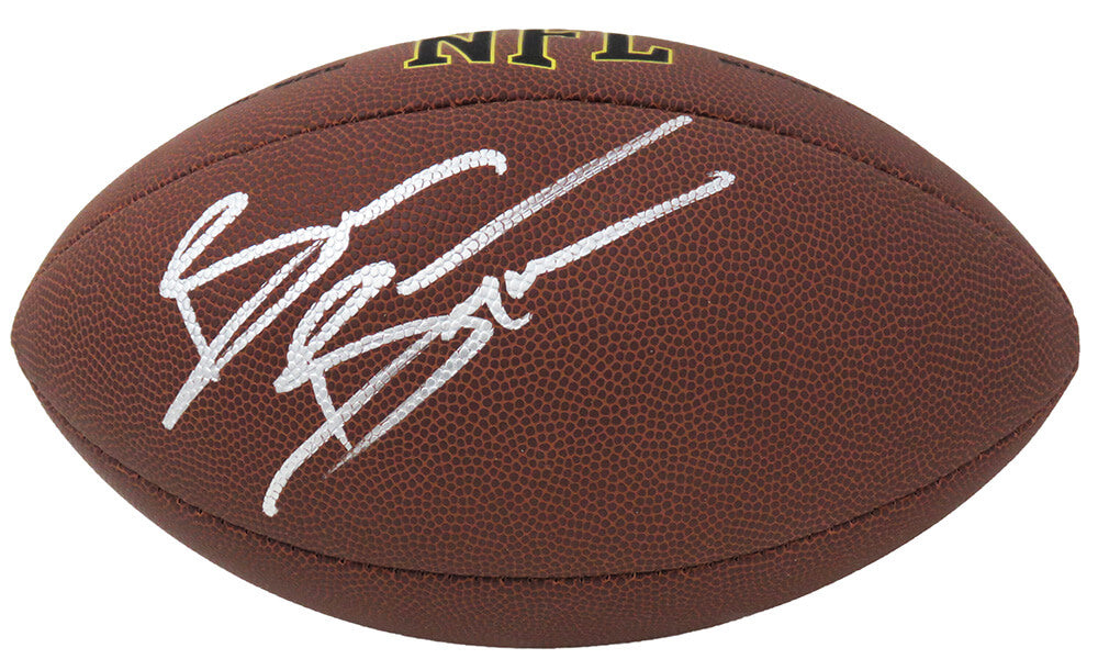 Brian Bosworth Signed Wilson Super Grip Full Size NFL Football - BOSFTB320 - Brian Bosworth Signed Wilson Super Grip Full Size NFL Football product image
