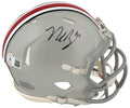 Nick Bosa Signed Ohio State Buckeyes Riddell Speed Mini Helmet (Beckett) - BOSMIN312 - Nick Bosa Signed Ohio State Buckeyes Riddell Speed Mini Helmet (Beckett) product image