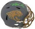 Tony Boselli Signed Jacksonville Jaguars SLATE Riddell Speed Mini Helmet - BOSMIN325 - Tony Boselli Signed Jacksonville Jaguars SLATE Riddell Speed Mini Helmet product image