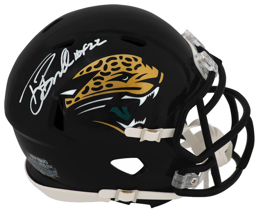 Tony Boselli Signed Jacksonville Jaguars Throwback Riddell Speed Mini Helmet w/HOF'22 - BOSMIN329 - Tony Boselli Signed Jacksonville Jaguars Throwback Riddell Speed Mini Helmet w/HOF'22 product image