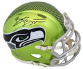 Brian Bosworth Signed Seattle Seahawks FLASH Riddell Speed Mini Helmet - BOSMIN342 - Brian Bosworth Signed Seattle Seahawks FLASH Riddell Speed Mini Helmet product image