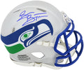 Brian Bosworth Signed Seattle Seahawks T/B Riddell Speed Mini Helmet - BOSMIN343 - Brian Bosworth Signed Seattle Seahawks T/B Riddell Speed Mini Helmet product image