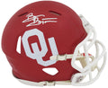 Brian Bosworth Signed Oklahoma Sooners Riddell Speed Mini Helmet - BOSMIN344 - Brian Bosworth Signed Oklahoma Sooners Riddell Speed Mini Helmet product image