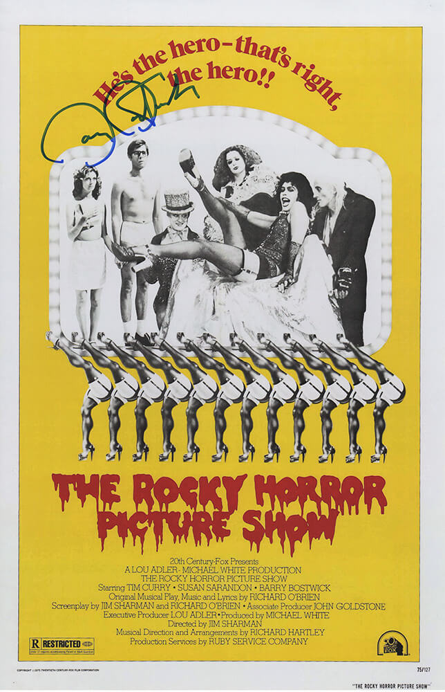 Barry Bostwick Signed The Rocky Horror Picture Show 11x17 Movie Poster - BOSPST500 - Barry Bostwick Signed The Rocky Horror Picture Show 11x17 Movie Poster product image