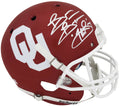 Brian Bosworth Signed Oklahoma Schutt Full Size Replica Helmet w/The Boz - BOSREP315 - Brian Bosworth Signed Oklahoma Schutt Full Size Replica Helmet w/The Boz product image