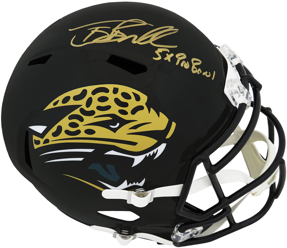 Tony Boselli Signed Jacksonville Jaguars Riddell Full Size Speed Replica Helmet w/5x Pro Bowl - BOSREP332 - Tony Boselli Signed Jacksonville Jaguars Riddell Full Size Speed Replica Helmet w/5x Pro Bowl product image