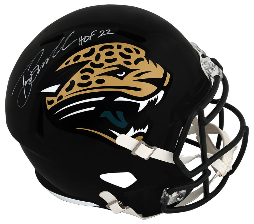 Tony Boselli Signed Jacksonville Jaguars Riddell Full Size Speed Replica Helmet w/HOF'22 (White Ink) - BOSREP337 - Tony Boselli Signed Jacksonville Jaguars Riddell Full Size Speed Replica Helmet w/HOF'22 (White Ink) product image