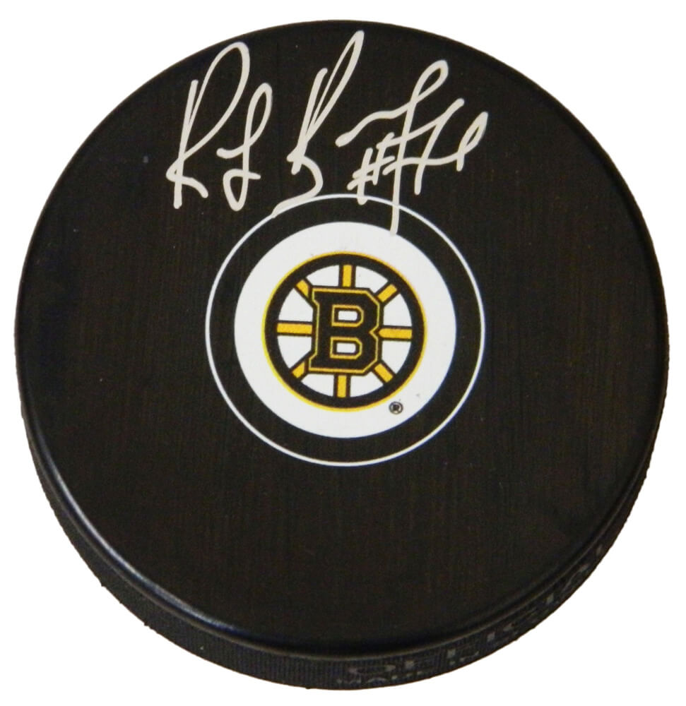 Ray Bourque Signed Boston Bruins NHL Logo Hockey Puck - BOUPUC401 - Ray Bourque Signed Boston Bruins NHL Logo Hockey Puck product image