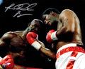 Riddick Bowe Signed Boxing vs Evander Holyfield 8x10 Photo (JSA) - BOW08P500 - Riddick Bowe Signed Boxing vs Evander Holyfield 8x10 Photo (JSA) product image