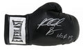 Riddick Bowe Signed Everlast Black Boxing Glove w/HOF 2015 - BOWGLV505 - Riddick Bowe Signed Everlast Black Boxing Glove w/HOF 2015 product image