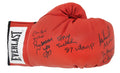 Michael Moorer, Tony Tucker, Chris Byrd & Ray Mercer Multi Signed Everlast Red Boxing Glove w/Champ Insc - BOXGLV501 - Michael Moorer, Tony Tucker, Chris Byrd & Ray Mercer Multi Signed Everlast Red Boxing Glove w/Champ Insc product image