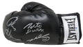 Sugar Ray Leonard, Roberto Duran and Thomas Hearns Signed Everlast Black Boxing Glove (Beckett) - BOXGLV503 - Sugar Ray Leonard, Roberto Duran and Thomas Hearns Signed Everlast Black Boxing Glove (Beckett) product image