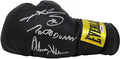 Sugar Ray Leonard, Roberto Duran and Thomas Hearns Triple Signed Everlast Black Boxing Glove (PSA/DNA) - BOXGLV504 - Sugar Ray Leonard, Roberto Duran and Thomas Hearns Triple Signed Everlast Black Boxing Glove (PSA/DNA) product image