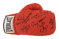 5 Former Boxing Heavyweight Champions Multi Signed Everlast Red Right Hand Boxing Glove w/Champ Inscriptions - BOXGLV508 - 5 Former Boxing Heavyweight Champions Multi Signed Everlast Red Right Hand Boxing Glove w/Champ Inscriptions product image