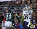 Deion Branch Signed Patriots Super Bowl 39 Catch vs Eagles 8x10 Photo - BRA08P323 - Deion Branch Signed Patriots Super Bowl 39 Catch vs Eagles 8x10 Photo product image